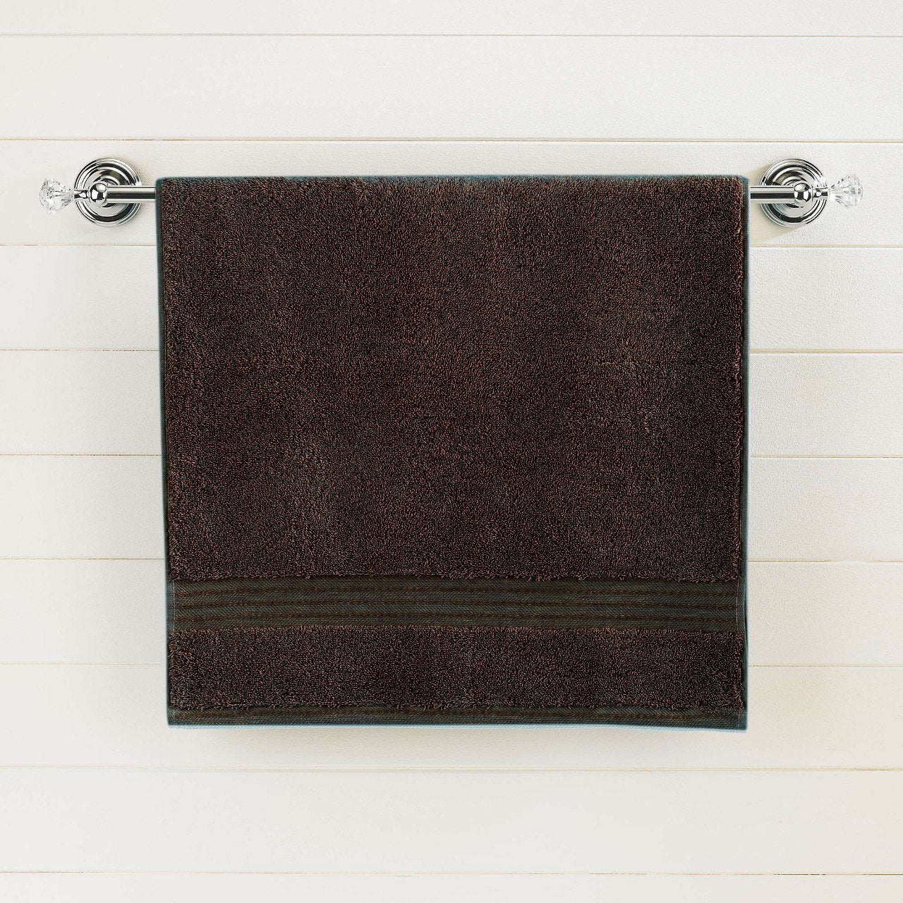 Dark Brown Egyptian Cotton Bath Towel - Single - waseeh.com