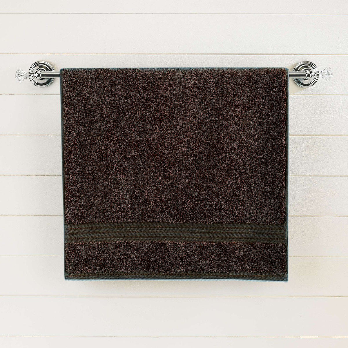Dark Brown Egyptian Cotton Bath Towel - Single - waseeh.com