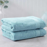 Teal Egyptian Cotton Bath Towel - Pack of 2 - waseeh.com
