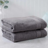 Dark Gray Egyptian Cotton Towel - Pack of 2 - waseeh.com