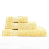Lemon Egyptian Cotton Towel - Pack of 3 - waseeh.com