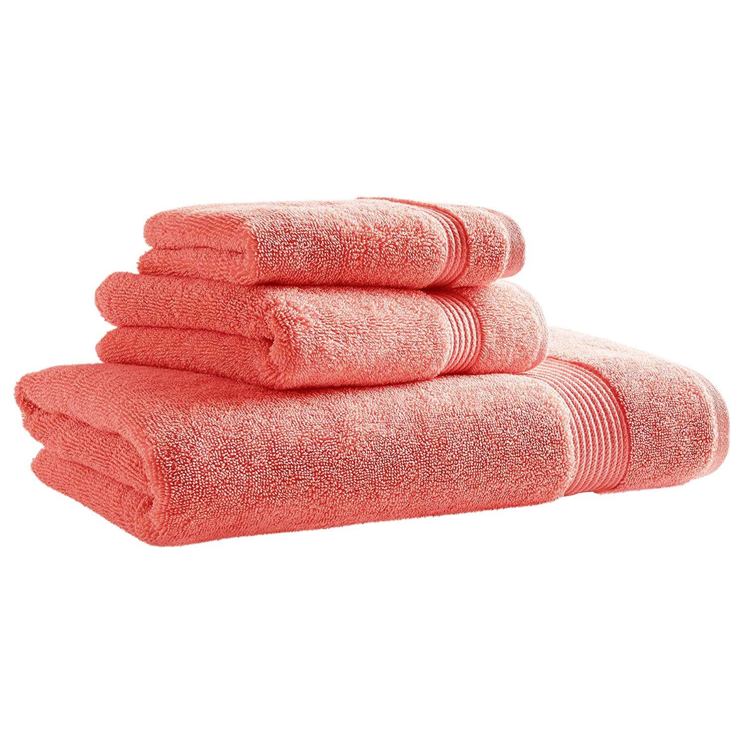 Baby Pink Egyptian Cotton Towel - Pack of 3 - waseeh.com