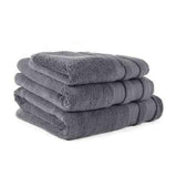 Steel Grey Egyptian Cotton Towel - Pack of 3 - waseeh.com