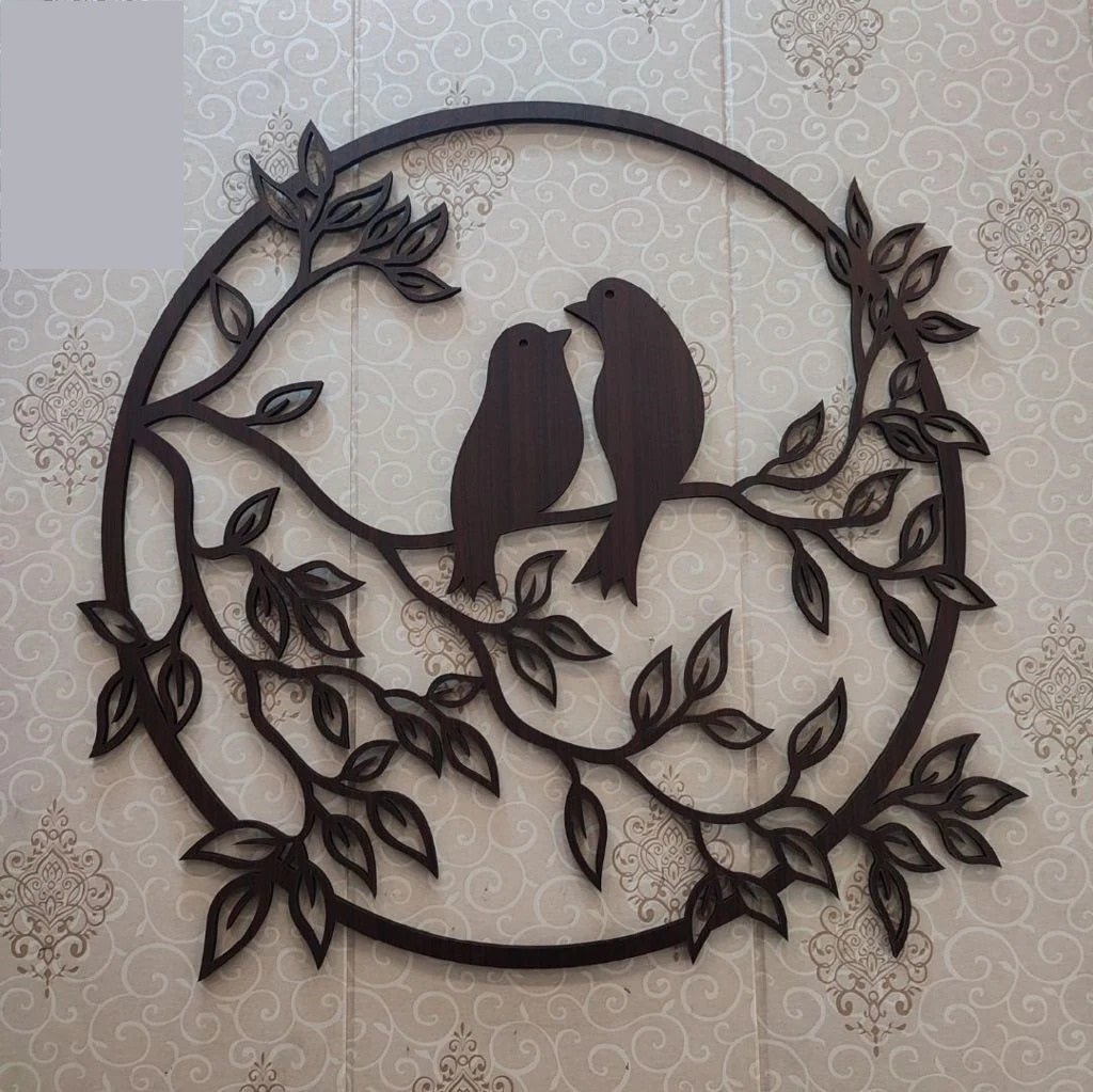Two Birds Hanging Living Lounge Bedroom Wall Home Decor | Home Décor | Waseeh Pakistan