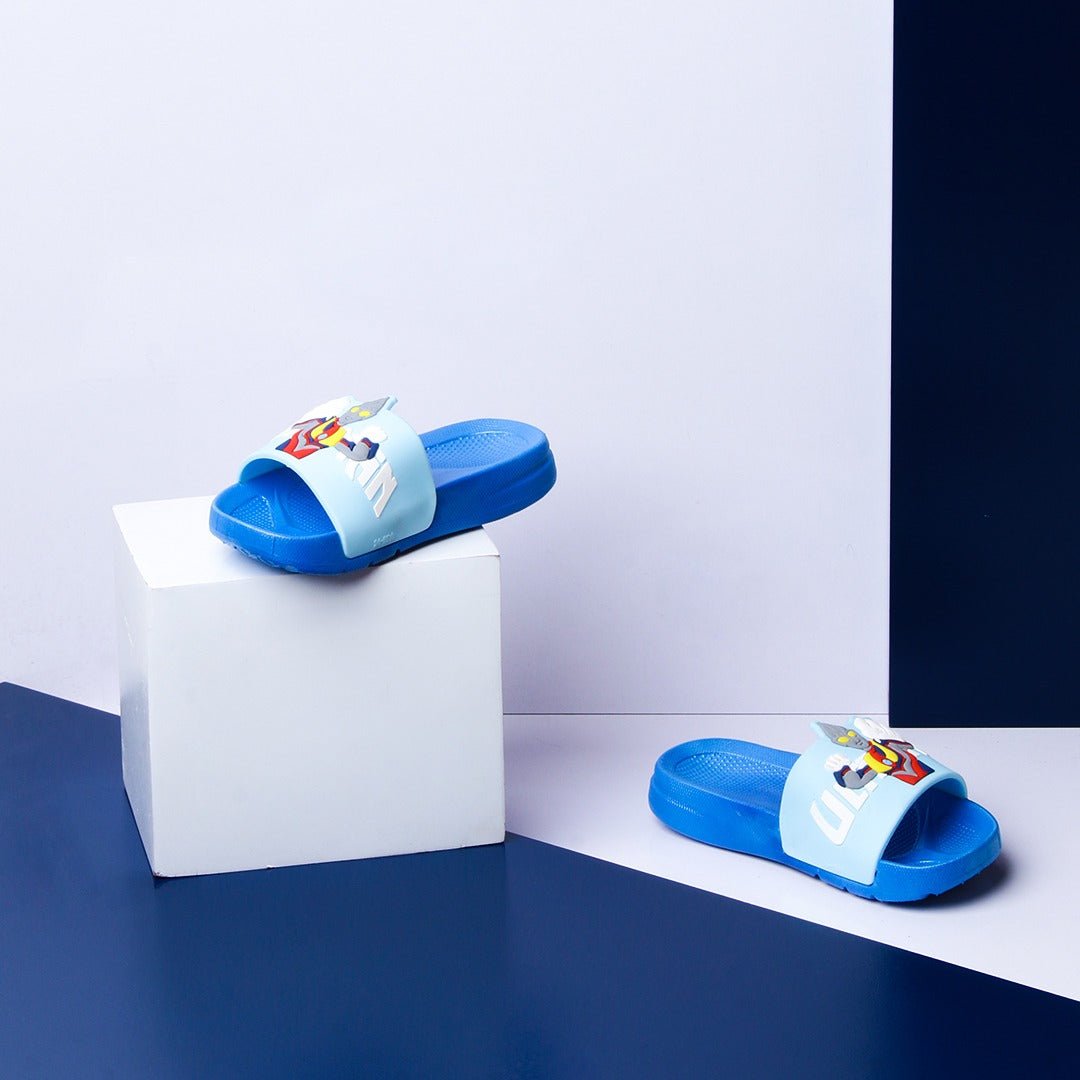 Ultraman Kids Slippers (Blue) | Fashion Point | Waseeh Pakistan