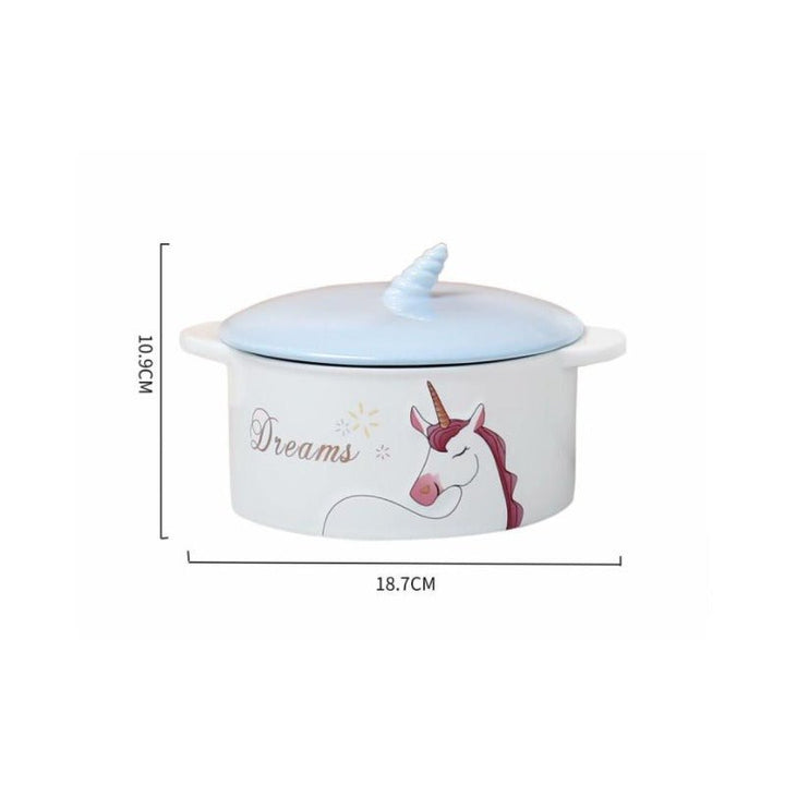 Unicorn Ceramic Bowl | kitchen item | Waseeh Pakistan
