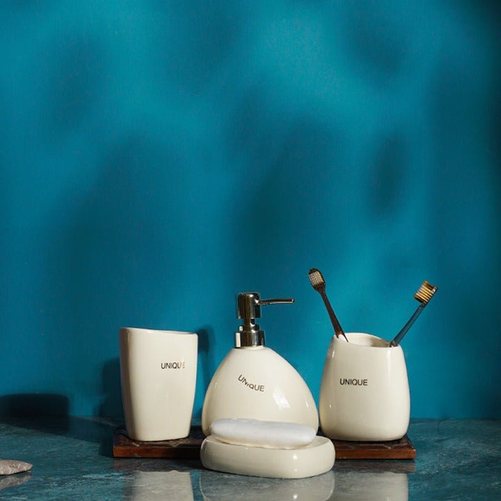 Unique Snowy Bathroom Set | Home Décor | Waseeh Pakistan
