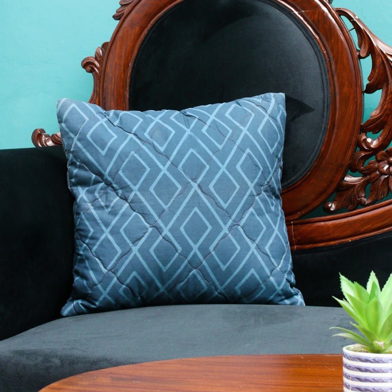 Upside Down Triangle Filled Cushions | Home Décor | Waseeh Pakistan