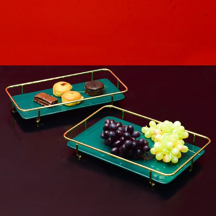 Vanity Dessert Snacks Serving Tray | kitchen item | Waseeh Pakistan