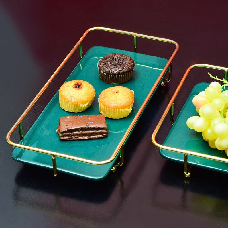 Vanity Dessert Snacks Serving Tray | kitchen item | Waseeh Pakistan