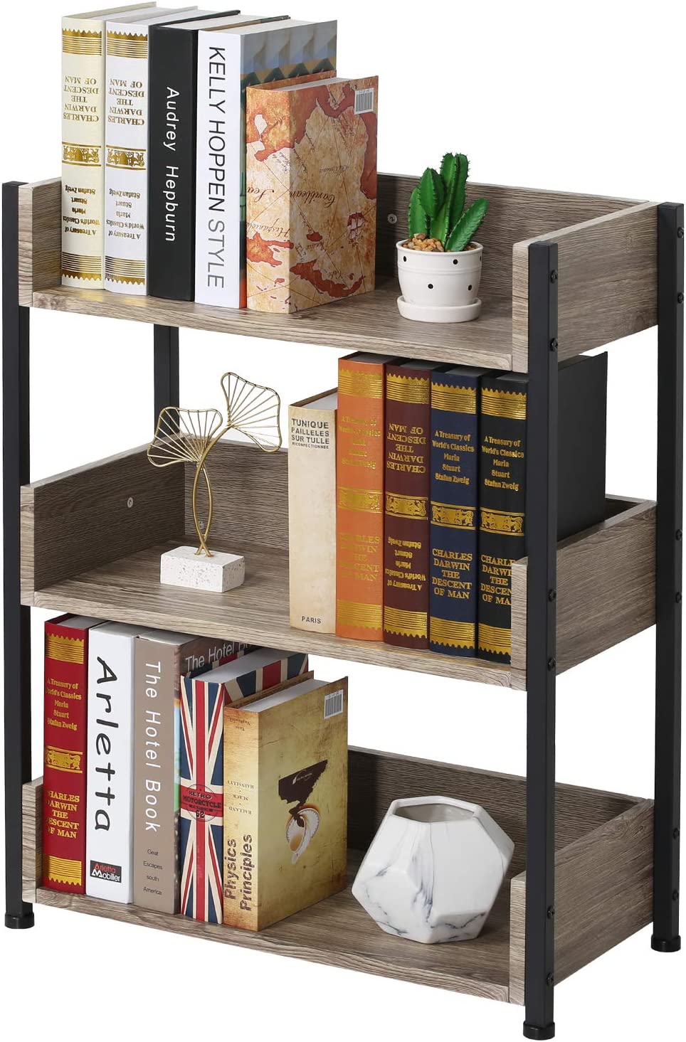 VECELO Organizer Lounge Bookcase Shelve Storage Rack Decor | Furniture | Waseeh Pakistan