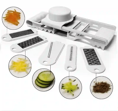 Vegetable cutter with Rape Multifonctions attachments | kitchen item | Waseeh Pakistan