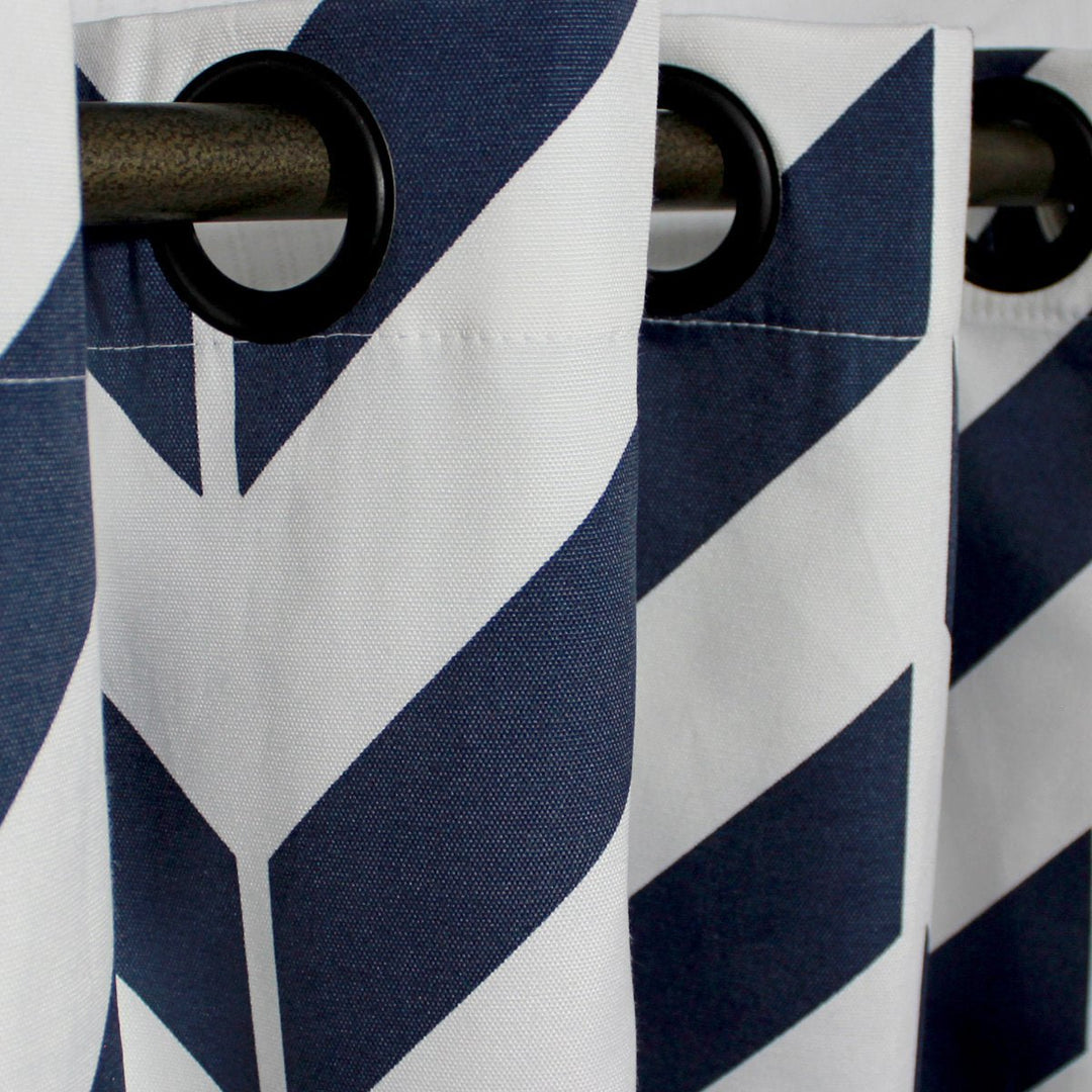 Veloria Zig Zag Curtains | Home Décor | Waseeh Pakistan