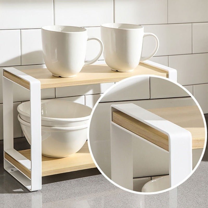 Velouraen Desktop Storage Rack (2-Tier) | Not Sale FB | Waseeh Pakistan