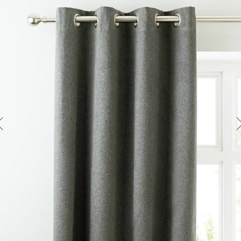 Versie Charcoal Curtains | Home Décor | Waseeh Pakistan