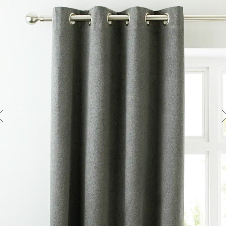 Versie Charcoal Curtains | Home Décor | Waseeh Pakistan