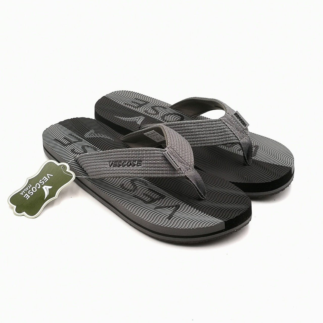 Vescose - Flip Flops - Gray Lined | Fashion Point | Waseeh Pakistan