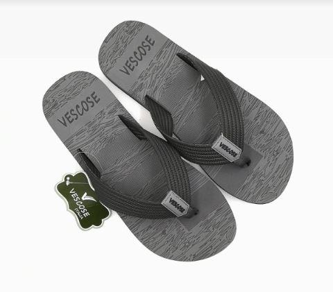 Vescose - Flip Flops - Gray Patterned | Fashion Point | Waseeh Pakistan