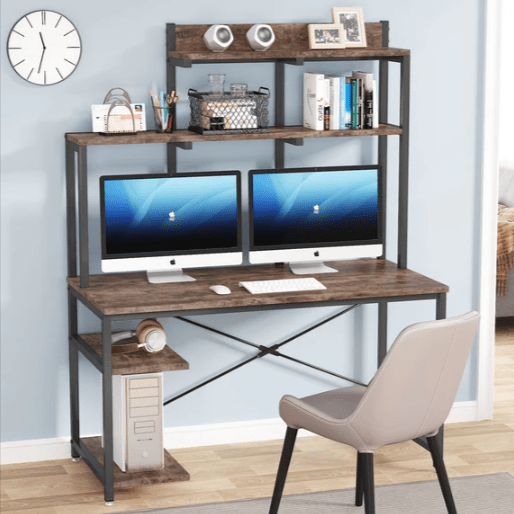 Vicinity Vintage Computer Workstation Home Office Desk Table | Furniture | Waseeh Pakistan