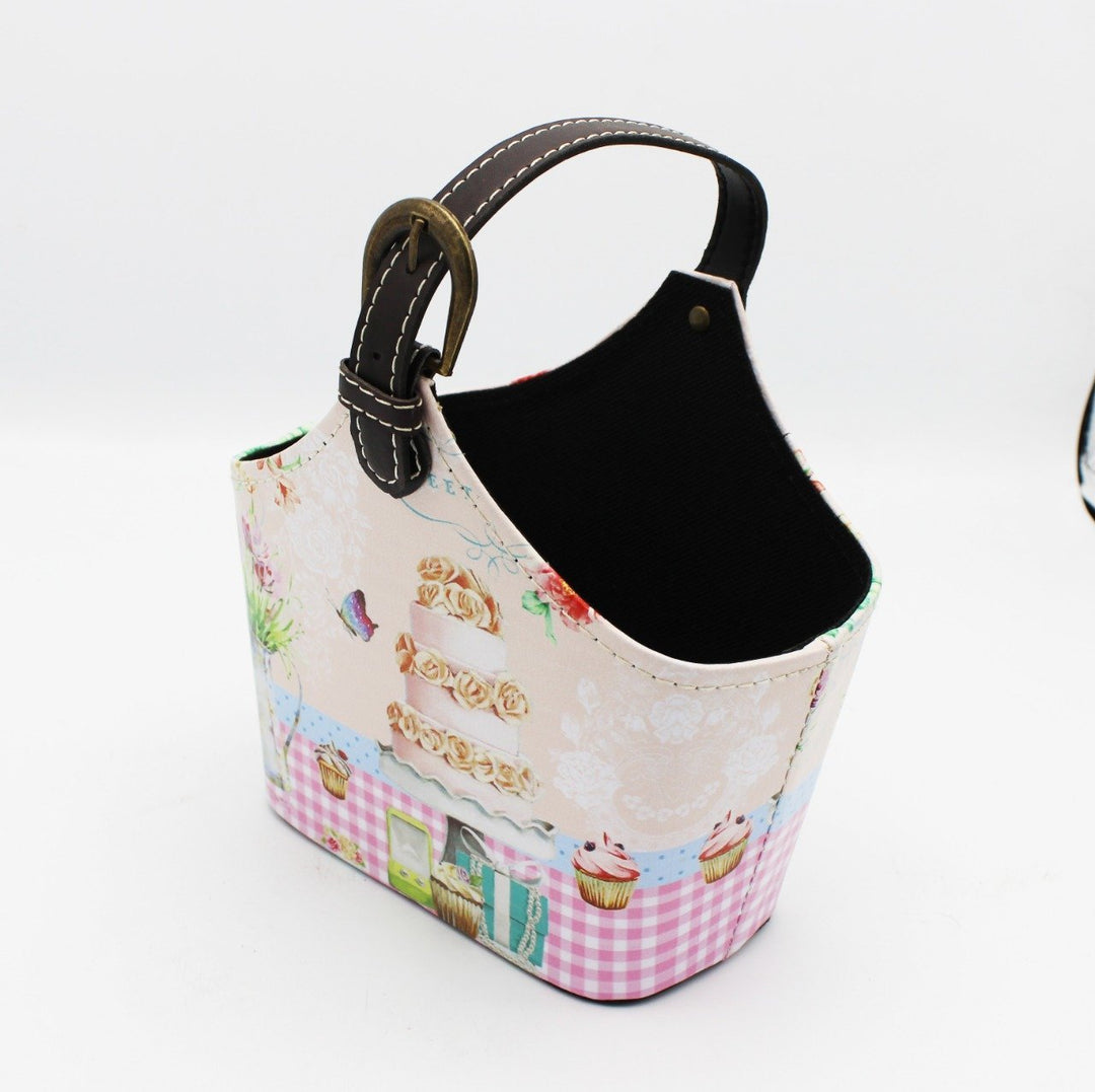 Vintage Basket - Medium - Buckle | kitchen item | Waseeh Pakistan