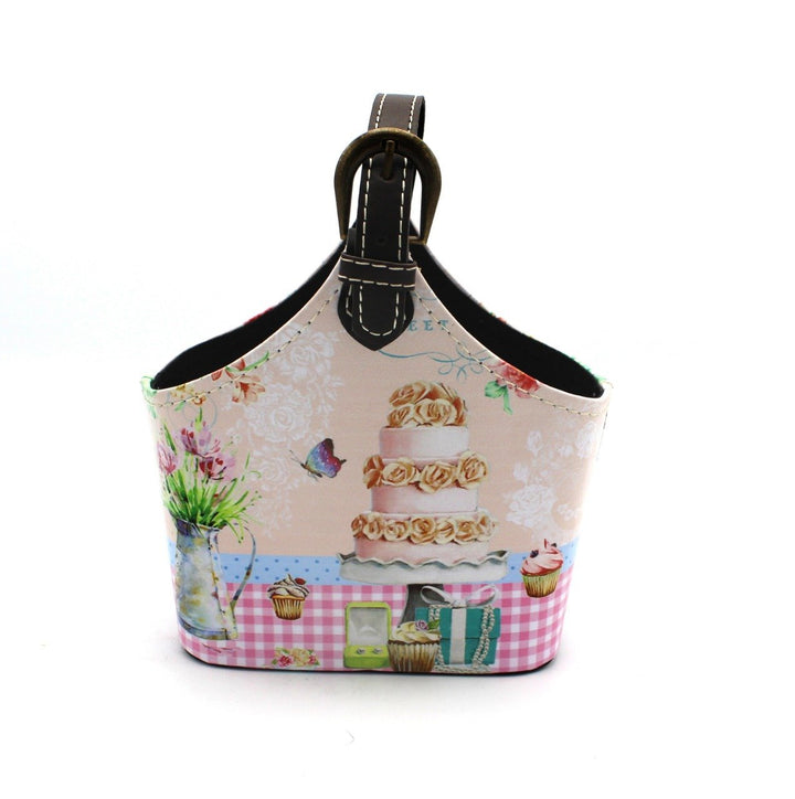 Vintage Basket - Medium - Buckle | kitchen item | Waseeh Pakistan