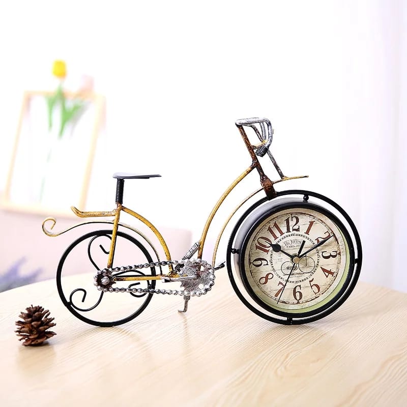 Vintage Cycle Clock Decor | Home Décor | Waseeh Pakistan