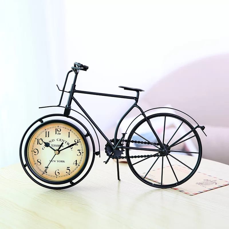 Vintage Cycle Clock Decor | Home Décor | Waseeh Pakistan