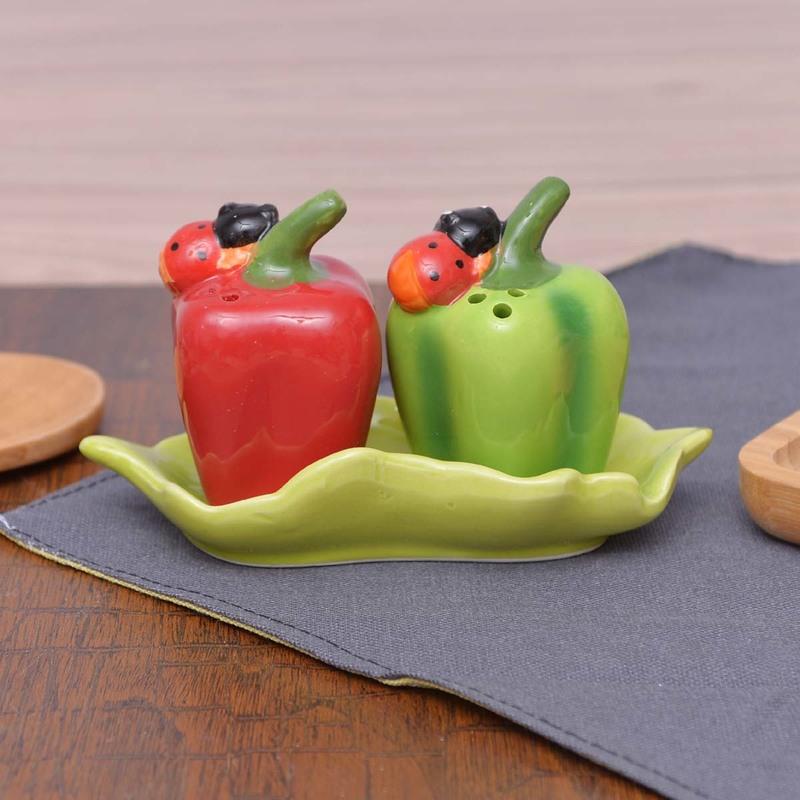 Vintage Fruit Salt and Pepper Set | kitchen item | Waseeh Pakistan