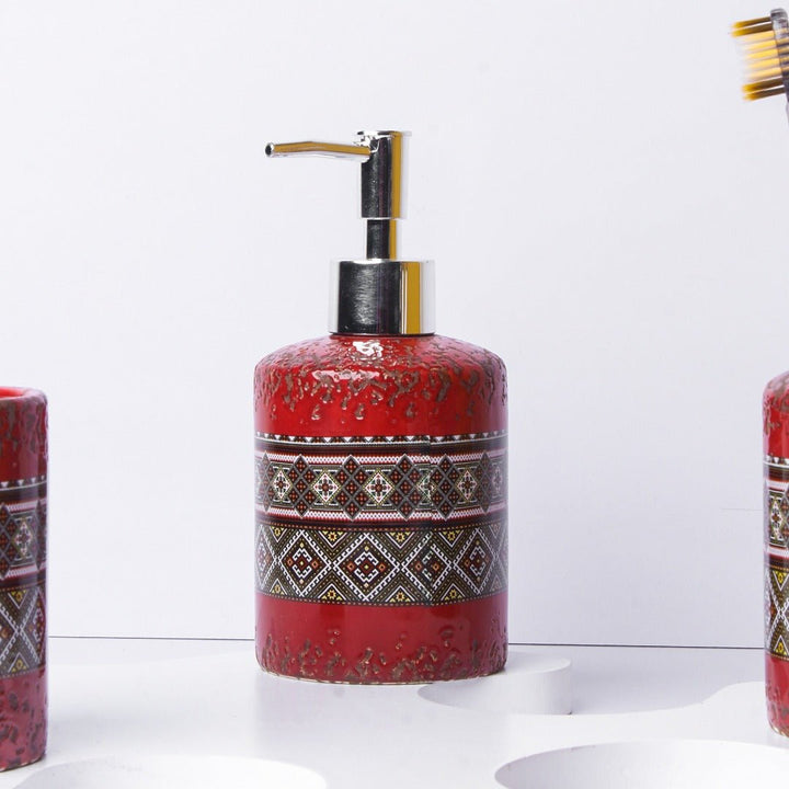 Vintage Glossy Bathroom Set | Home Décor | Waseeh Pakistan