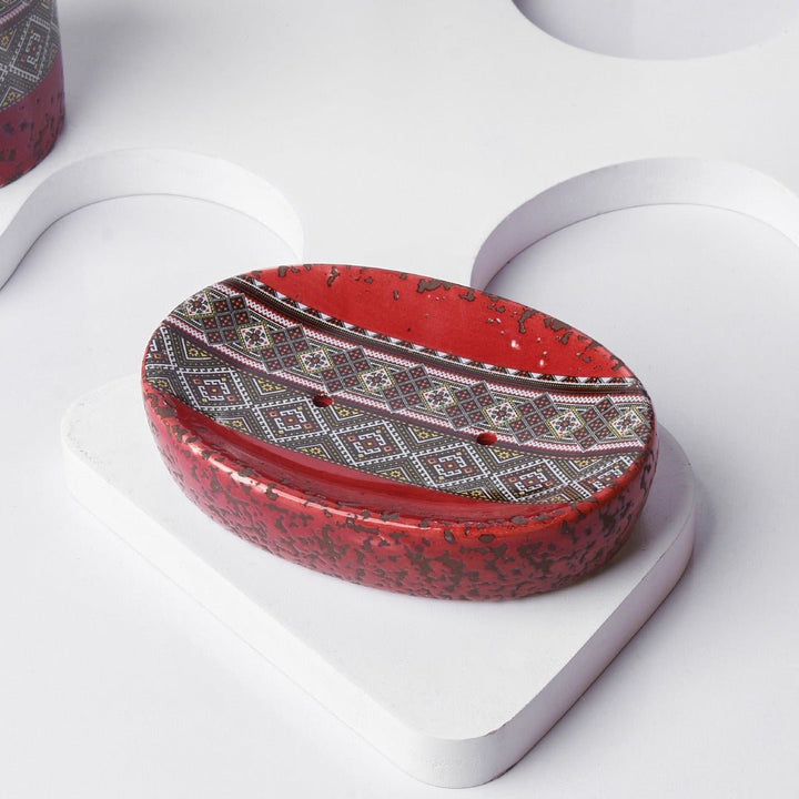 Vintage Glossy Bathroom Set | Home Décor | Waseeh Pakistan