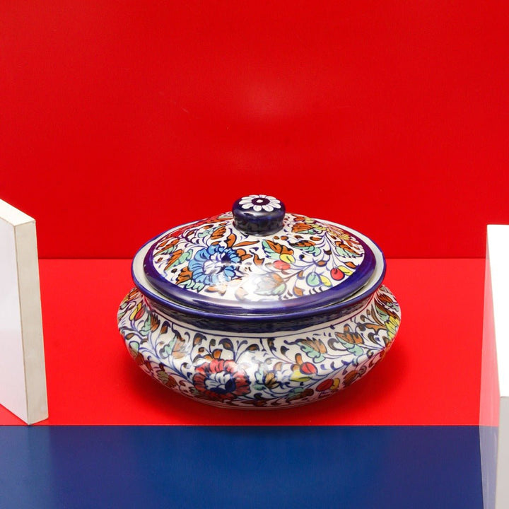 Vintage Multani Handi-Blue pottery | Home Décor | Waseeh Pakistan