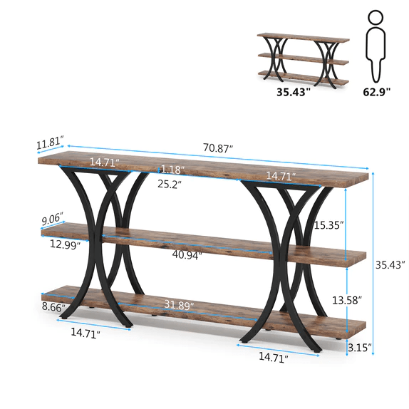 Vitrine Lounge Living Room Console Organizer Table - Special | Furniture | Waseeh Pakistan