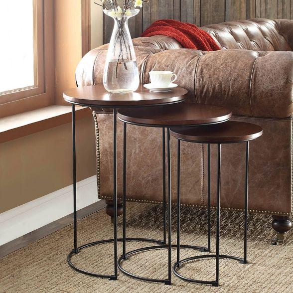 Voralein Nesting Table Set (3 pcs) | Furniture | Waseeh Pakistan
