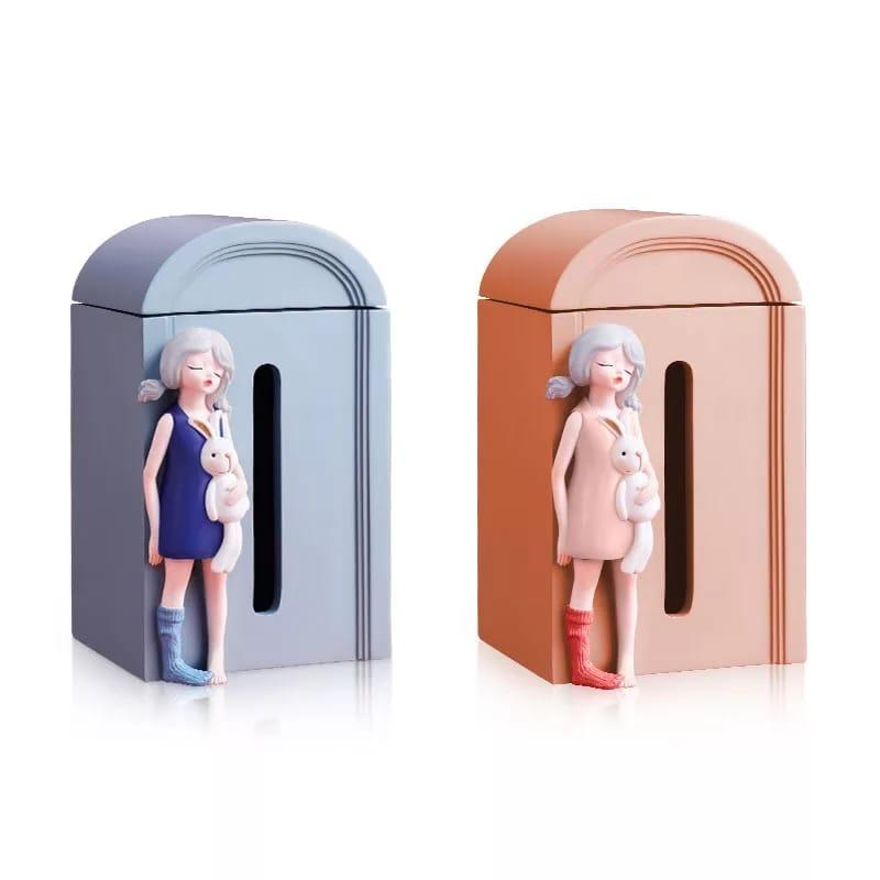 Waiting Girl Tissue Box | Home Décor | Waseeh Pakistan