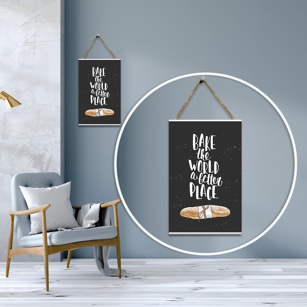 Wall "Baking Mania" Caption Decor | Not Sale FB | Waseeh Pakistan