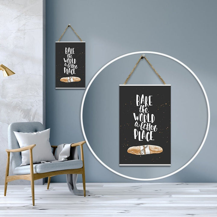 Wall "Baking Mania" Caption Decor | Not Sale FB | Waseeh Pakistan
