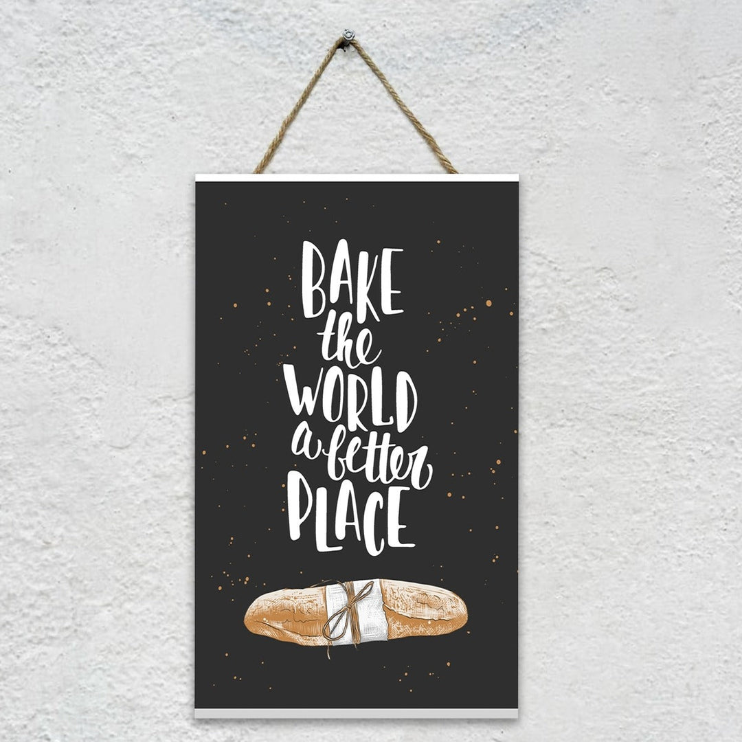 Wall "Baking Mania" Caption Decor | Not Sale FB | Waseeh Pakistan