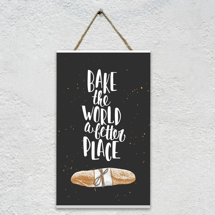 Wall "Baking Mania" Caption Decor | Not Sale FB | Waseeh Pakistan