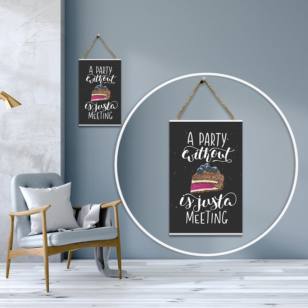 Wall "Baking Mania" Caption Decor | Not Sale FB | Waseeh Pakistan