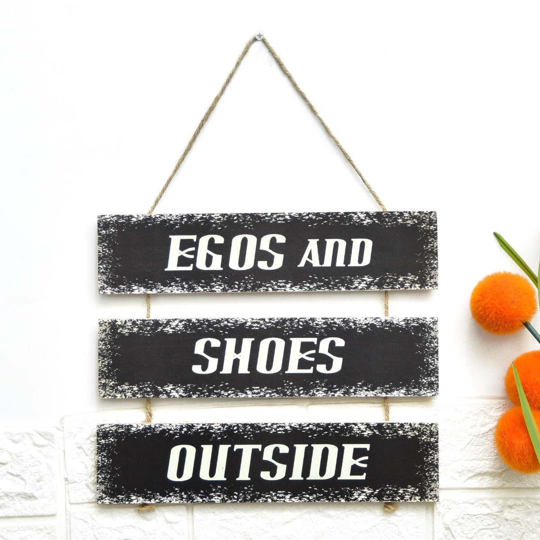 Wall " EGO " caption Decor | Home Décor | Waseeh Pakistan