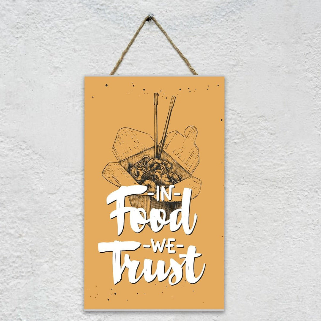 Wall "Foody" Caption Decor | Home Décor | Waseeh Pakistan