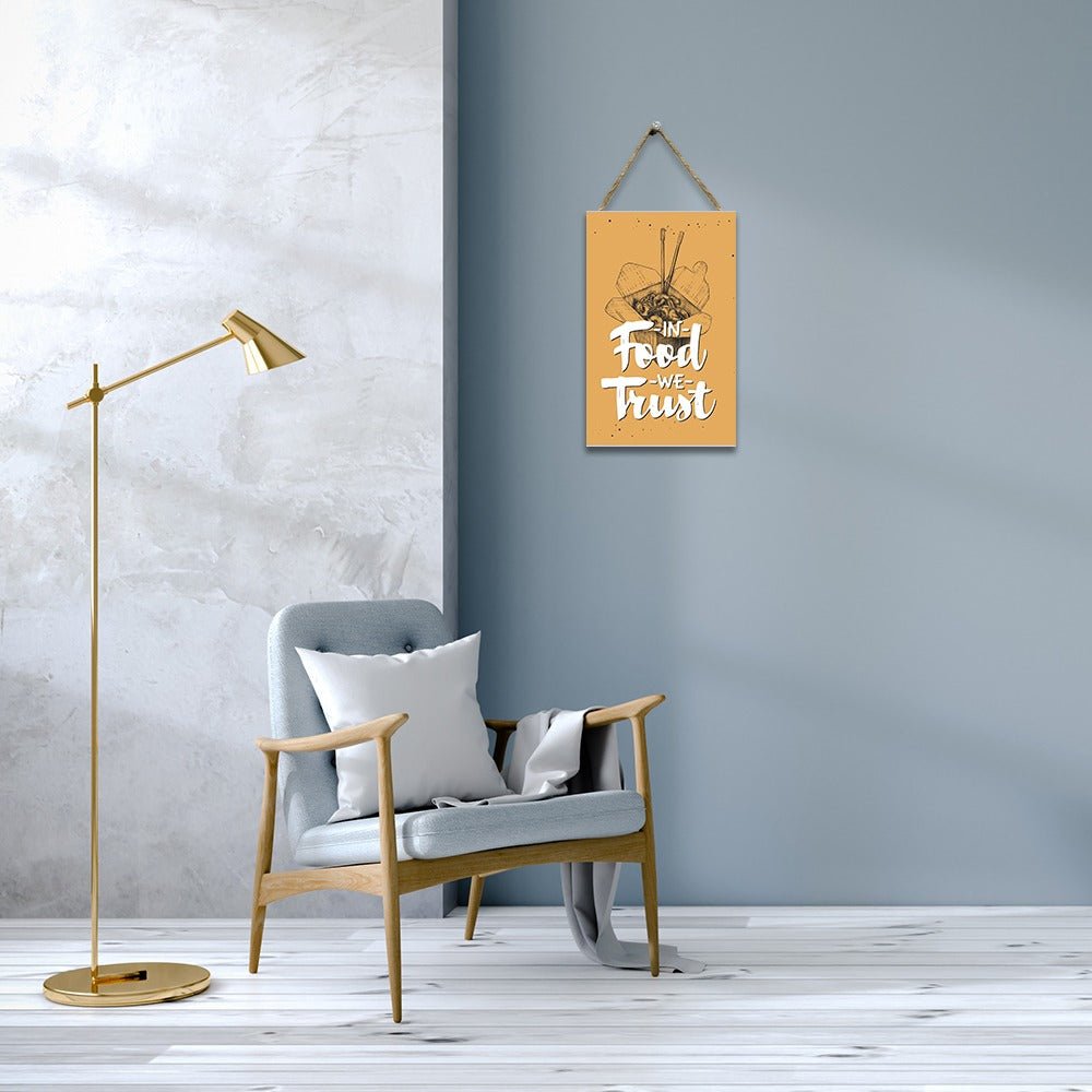 Wall "Foody" Caption Decor | Home Décor | Waseeh Pakistan
