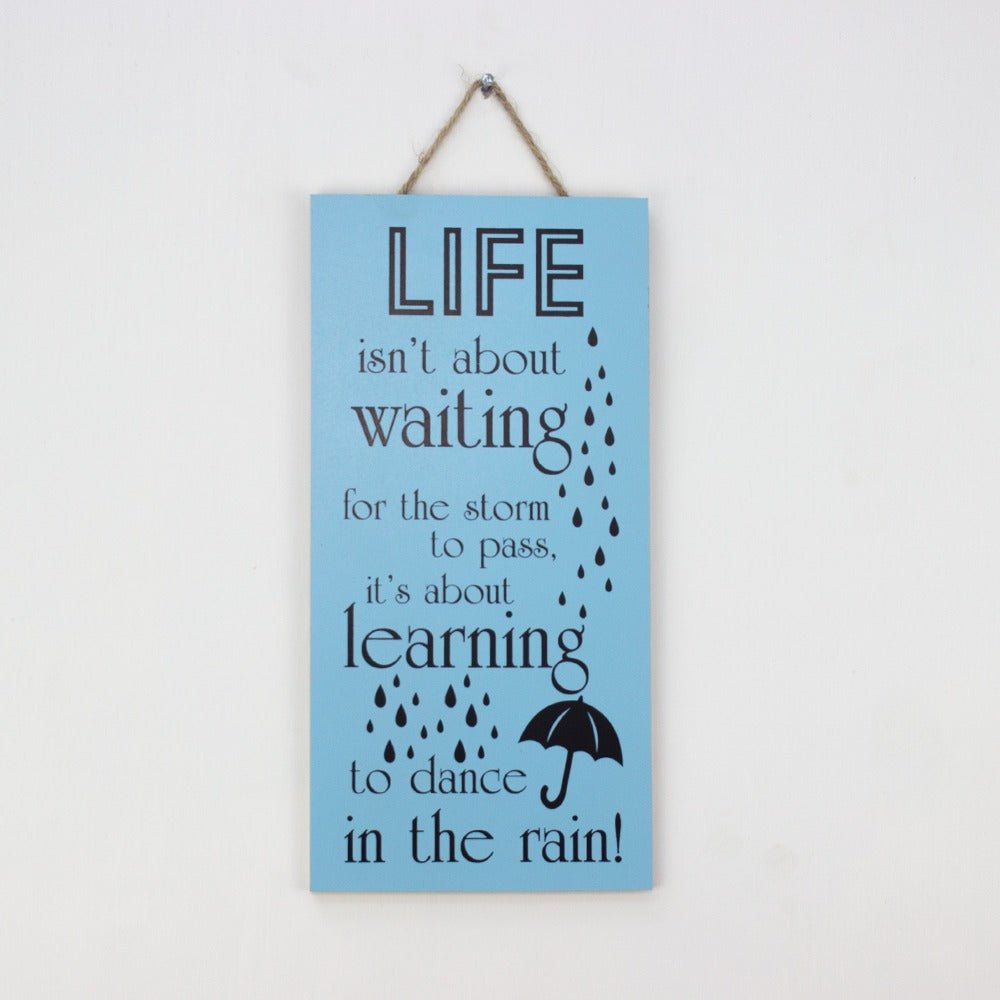 Wall "Life Lesson" Caption Decor | Home Décor | Waseeh Pakistan