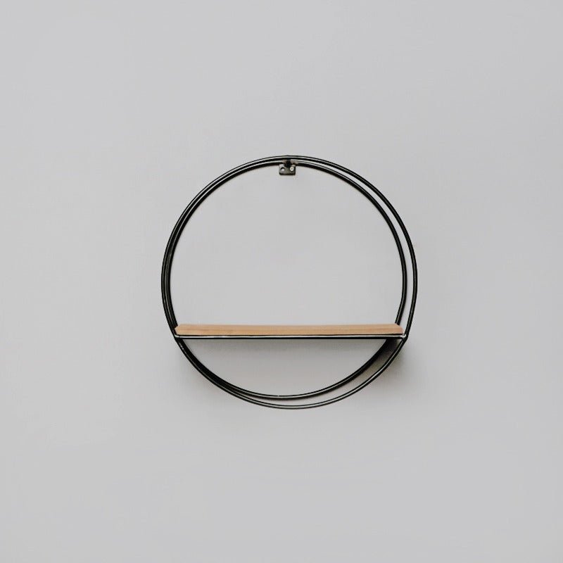 Wall-Mounted "Mini-Round" Floating Metal Storage Organizer Frame Decor - Special | Furniture | Waseeh Pakistan