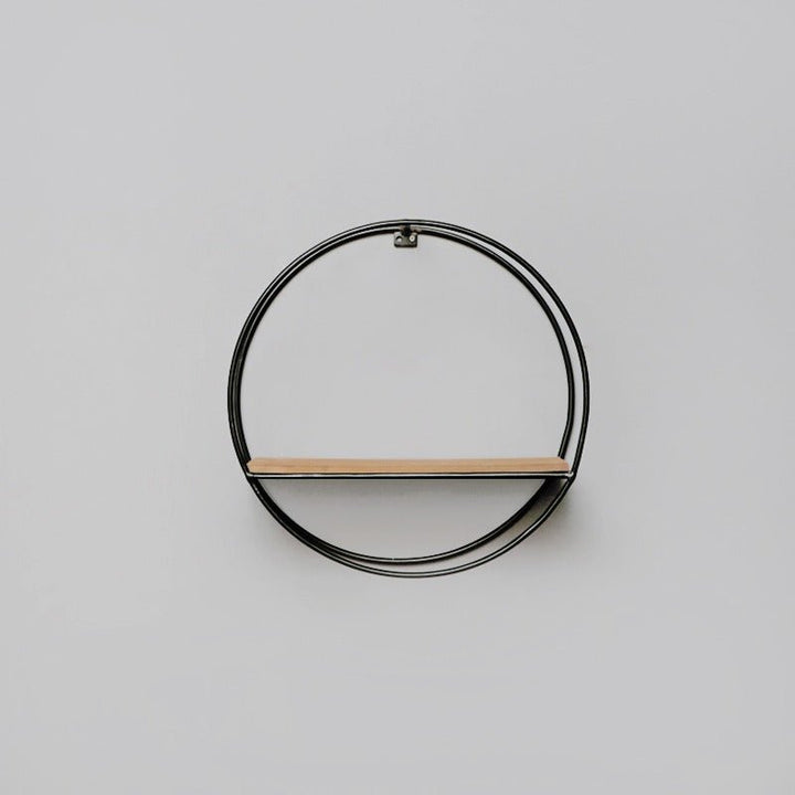 Wall-Mounted "Mini-Round" Floating Metal Storage Organizer Frame Decor - Special | Furniture | Waseeh Pakistan