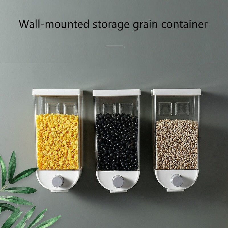 Wall Mounted Rice Container (Square Shaped) | kitchen item | Waseeh Pakistan