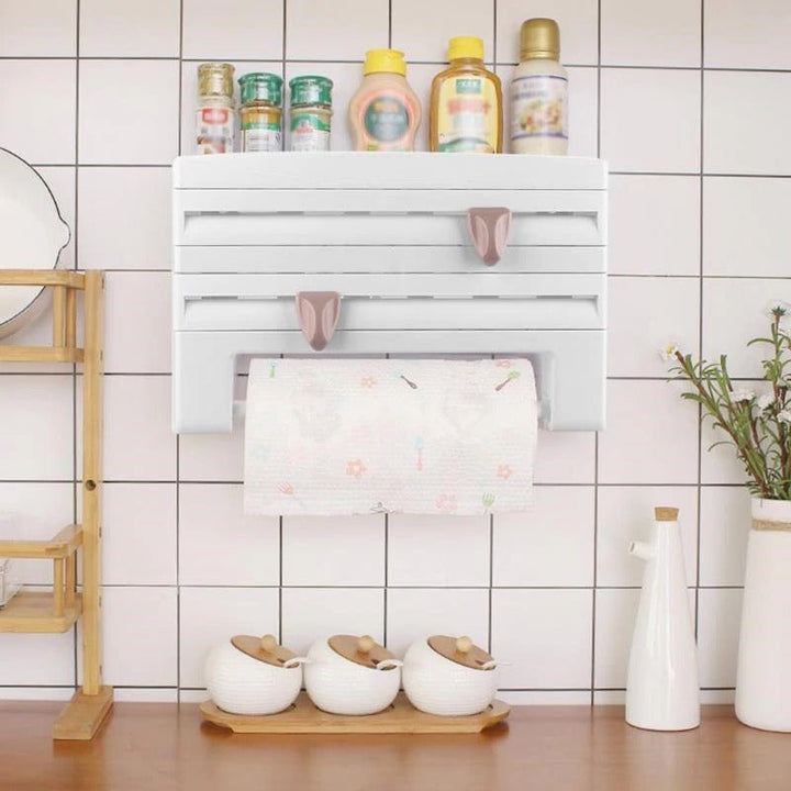Wall-Mounted Tissue and Spice Holder | Mix &amp; Match | Waseeh Pakistan
