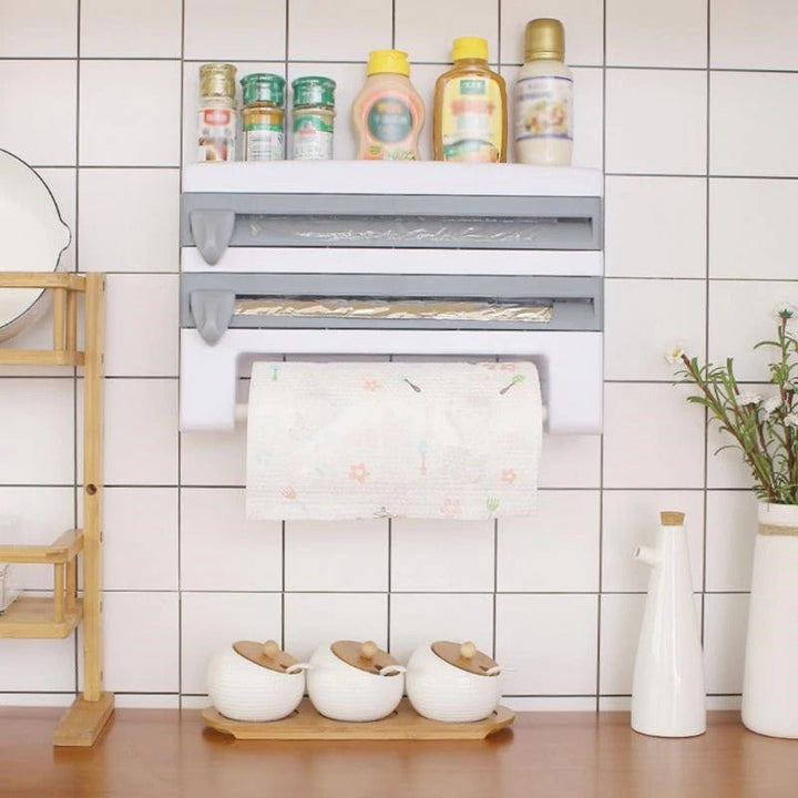 Wall-Mounted Tissue and Spice Holder | Mix &amp; Match | Waseeh Pakistan