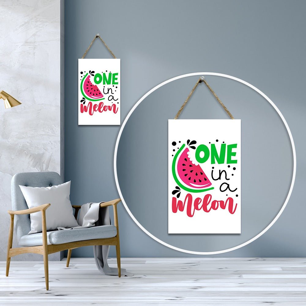 Wall "One in a Melon" Caption Decor | Home Décor | Waseeh Pakistan