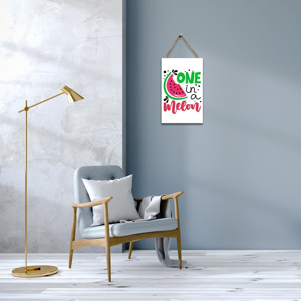 Wall "One in a Melon" Caption Decor | Home Décor | Waseeh Pakistan